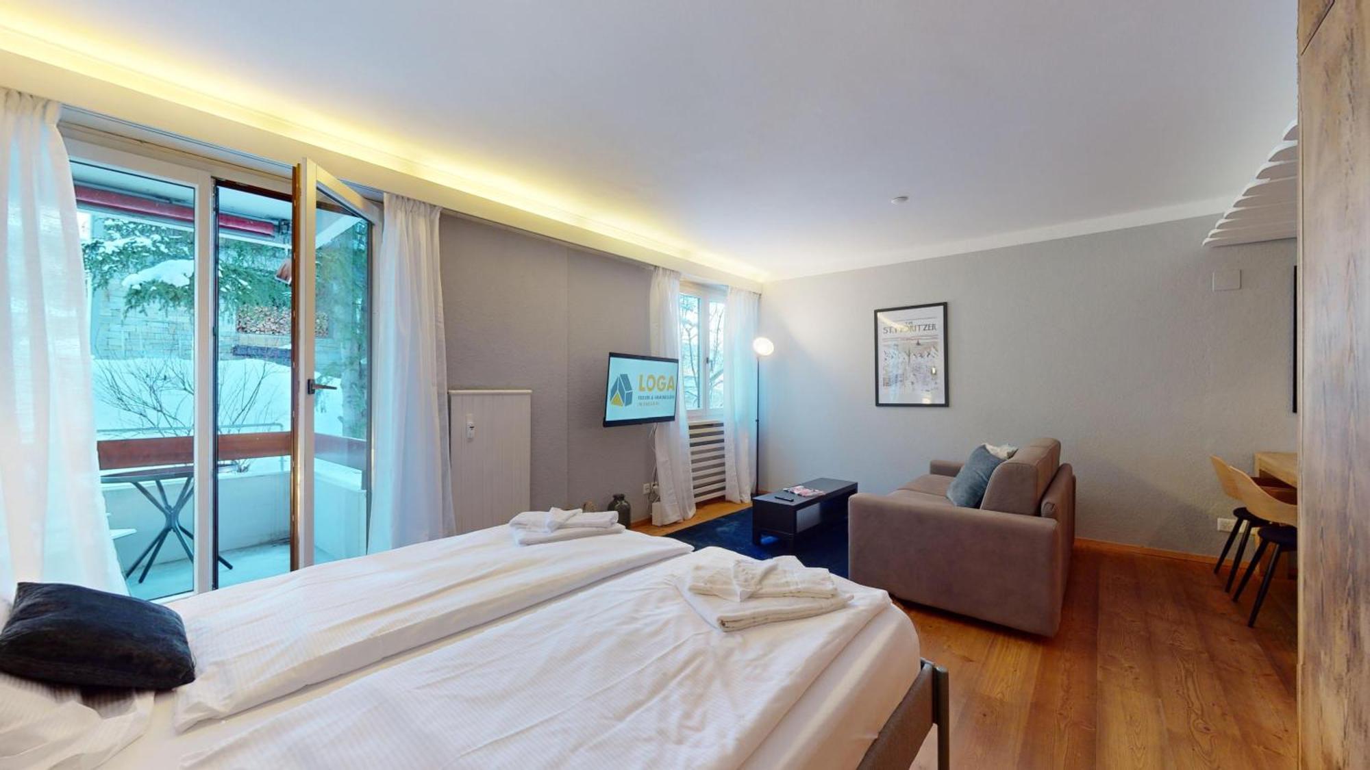 Abitaziun Residence 10A - St Moritz Exteriör bild